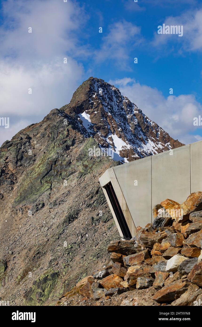 James Bond experience world 007 Elements with view to the summit of the Aeussere Schwarze