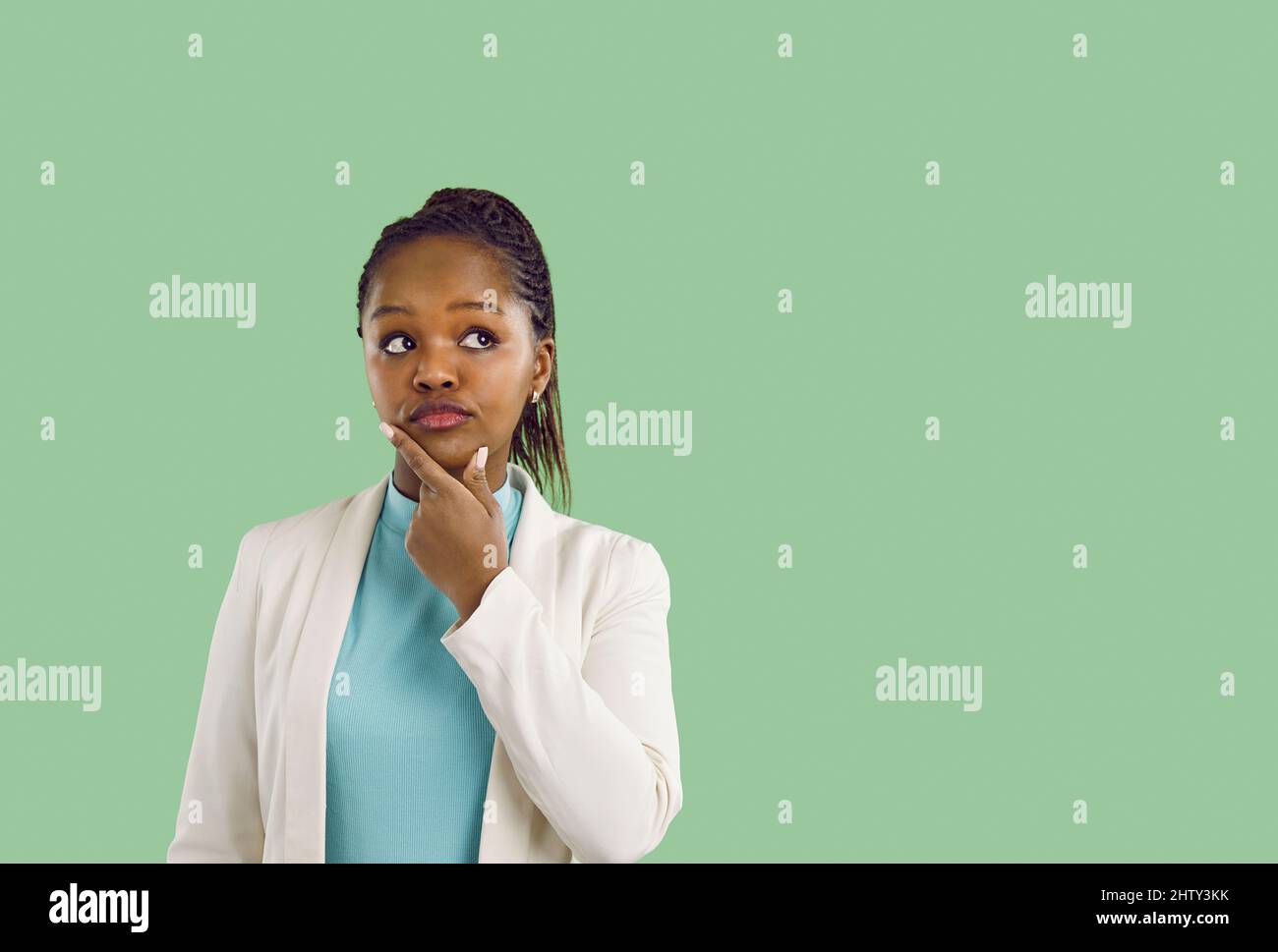 Black teen girl woman hi-res stock photography and images - Alamy