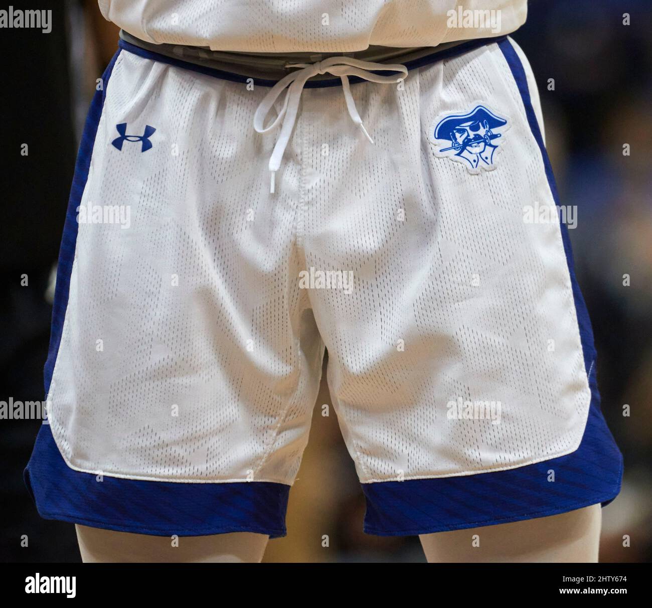 March 3, 2022, Newark, New Jersey, USA Under Armor uniform worn by the