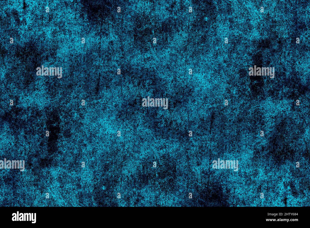 Dark blue color abstract grunge textured old concrete wall surface with ...