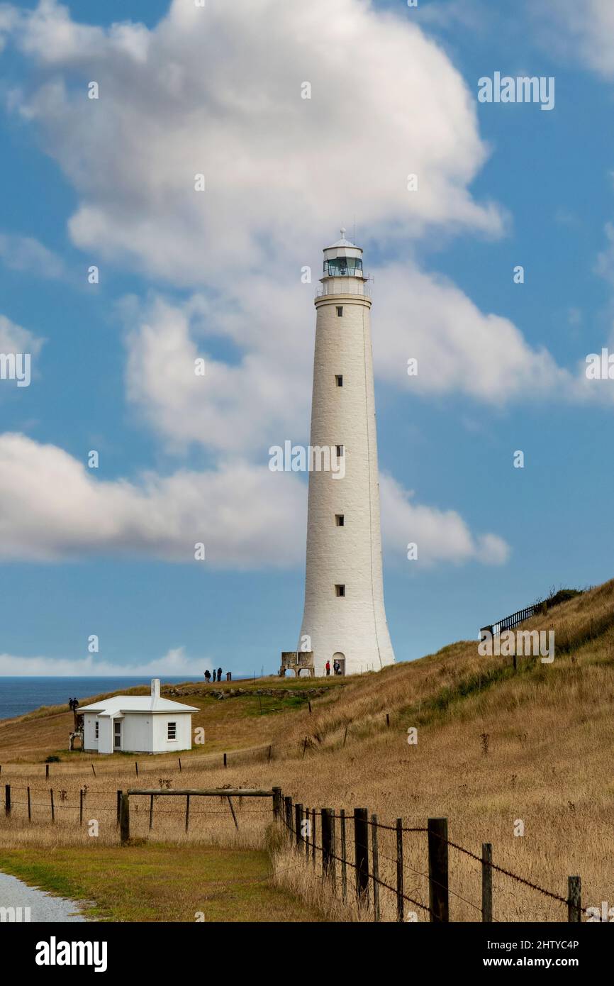 Cape Wickham Lighthouse, King Island, Tasmania, Australia Stock Photo