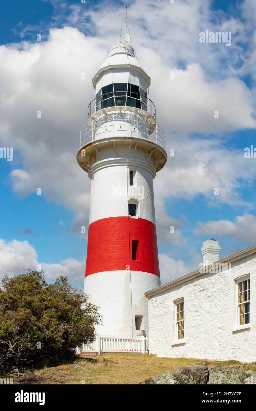 Low Head Lighthouse, Low Head, Tasmania, Australia Stock Photo