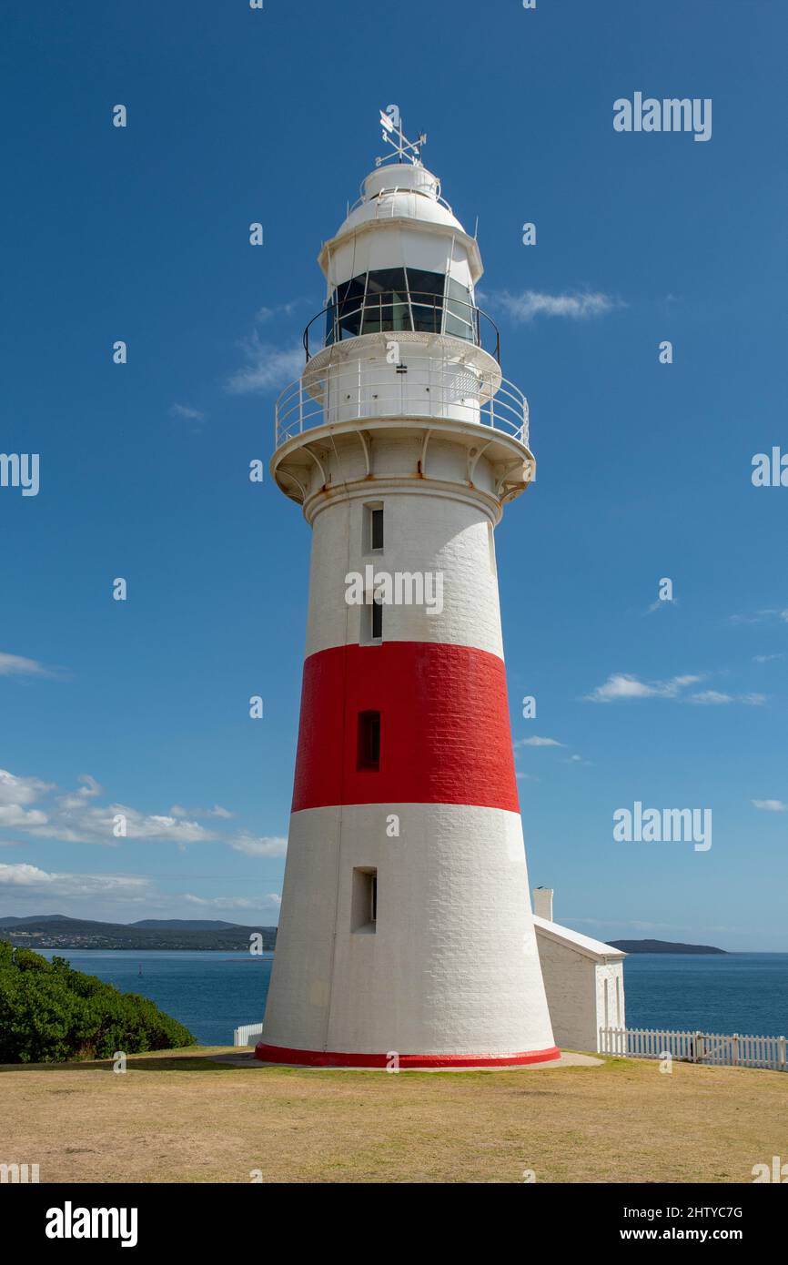 Low Head Lighthouse, Low Head, Tasmania, Australia Stock Photo
