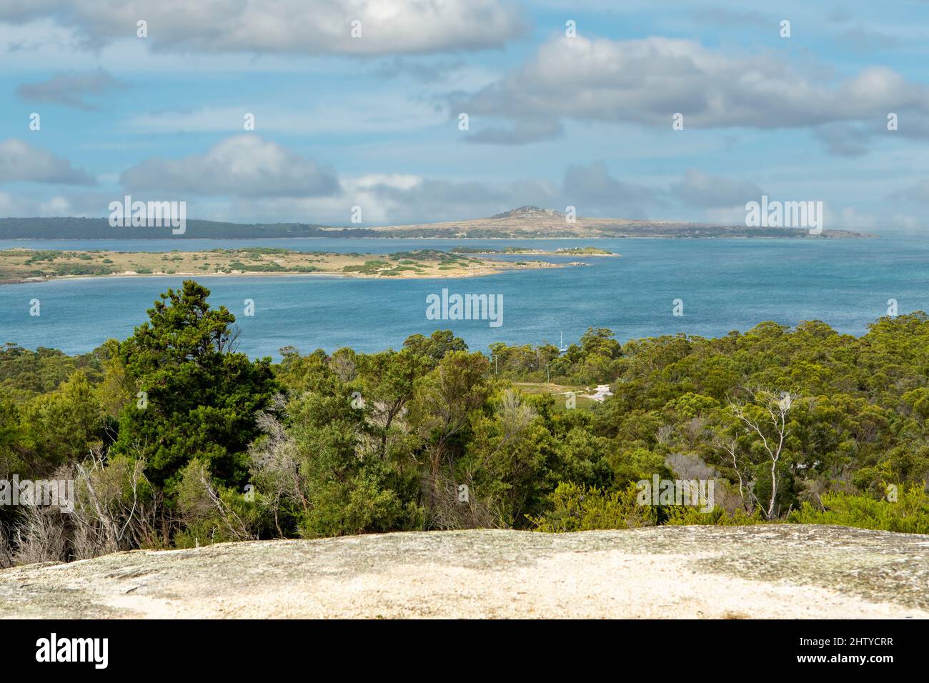 View from Vinegar Hill Lookout, Flinders Island, Tasmania, Australia Stock Photo Alamy