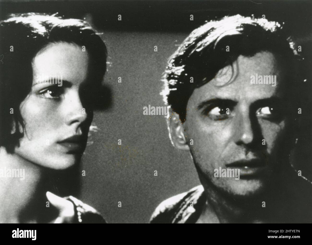 Actor Aidan Quinn and actress Kate Beckinsale in the movie Haunted, UK 1995 Stock Photo