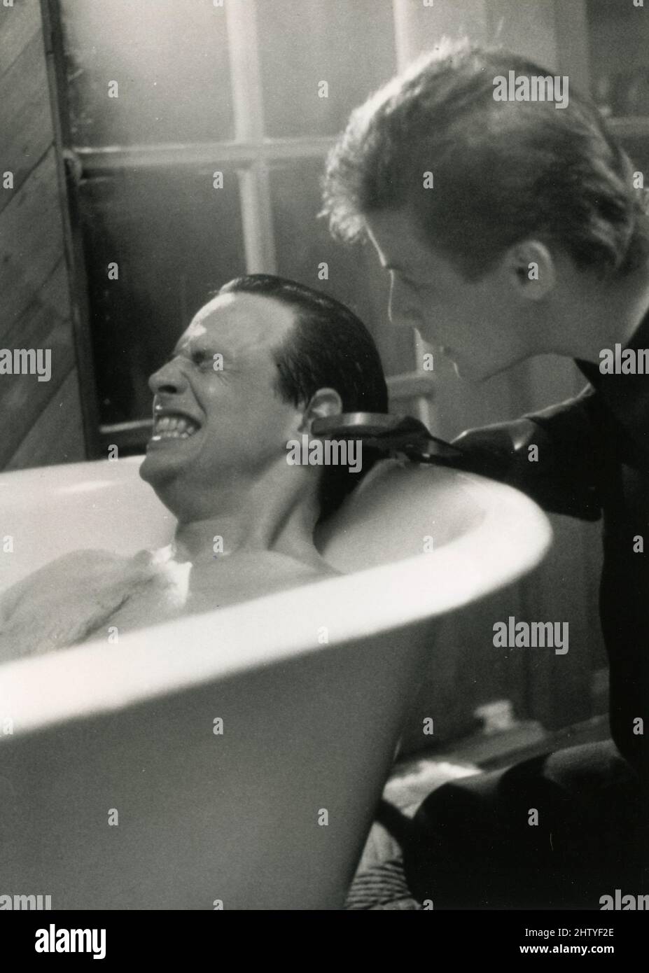 American actors Doug Savant (left) and Rick Rossovich in the movie