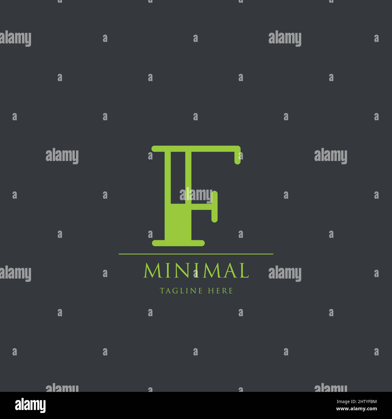 Letter F Logo Icon Design Template. Stock Vector