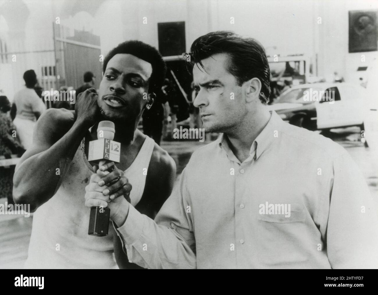 Chris tucker charlie sheen money hires stock photography and images