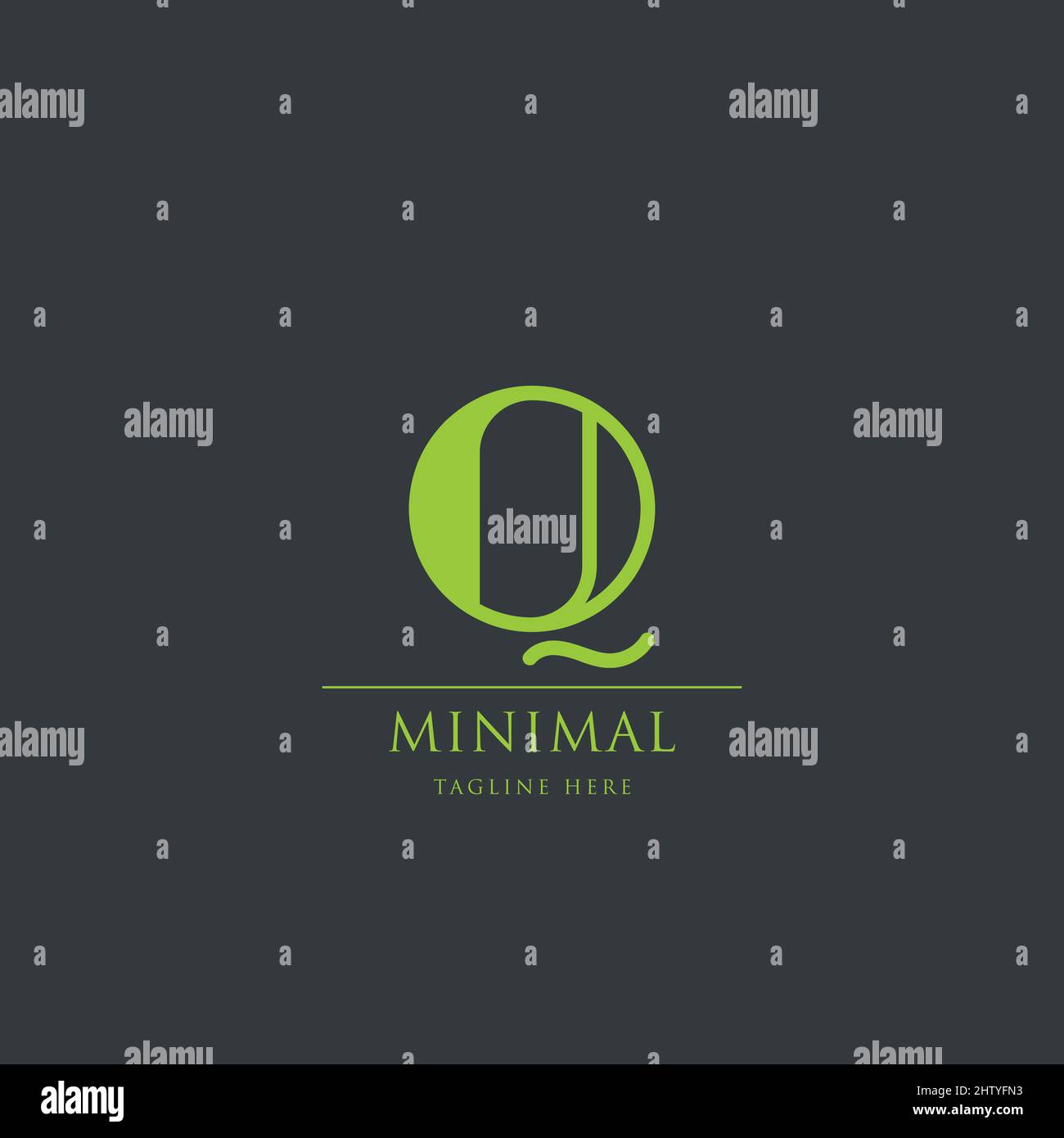Letter Q Logo Icon Design Template. Stock Vector