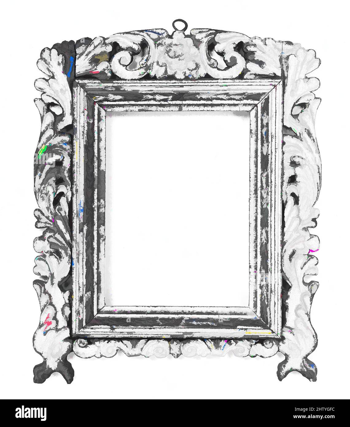 Art inspired by Mirror frame, late 18th century, Northwest Spain (?), Walnut, 34.9 x 28, 19 x 14, 22.4 x 17 cm., Frames, Classic works modernized by Artotop with a splash of modernity. Shapes, color and value, eye-catching visual impact on art. Emotions through freedom of artworks in a contemporary way. A timeless message pursuing a wildly creative new direction. Artists turning to the digital medium and creating the Artotop NFT Stock Photo