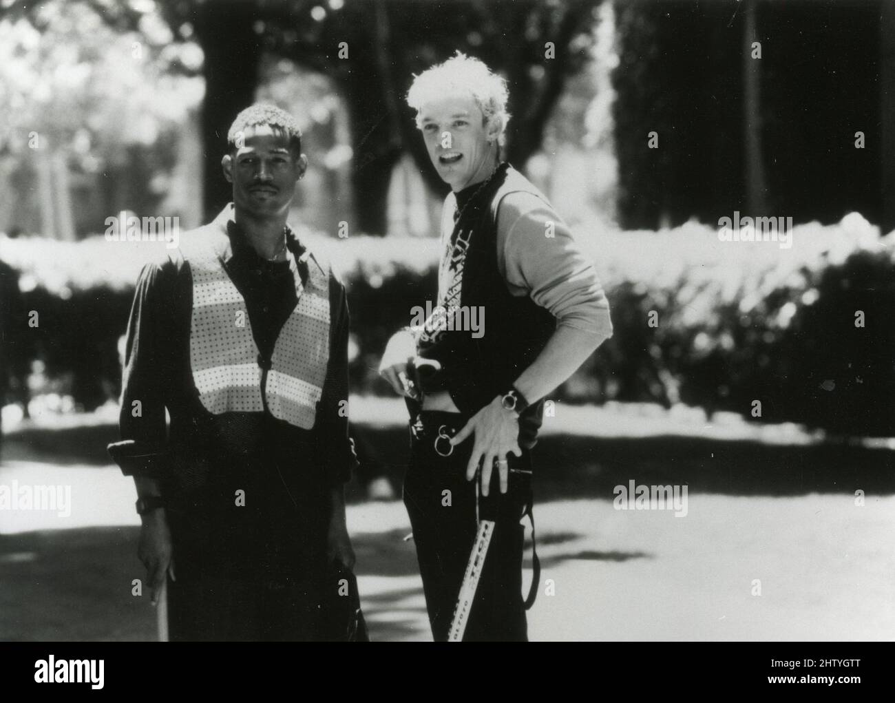 American actors Marlon Wayans (left) and Matthew Lillard in the movie Senseless, USA 1998 Stock Photo