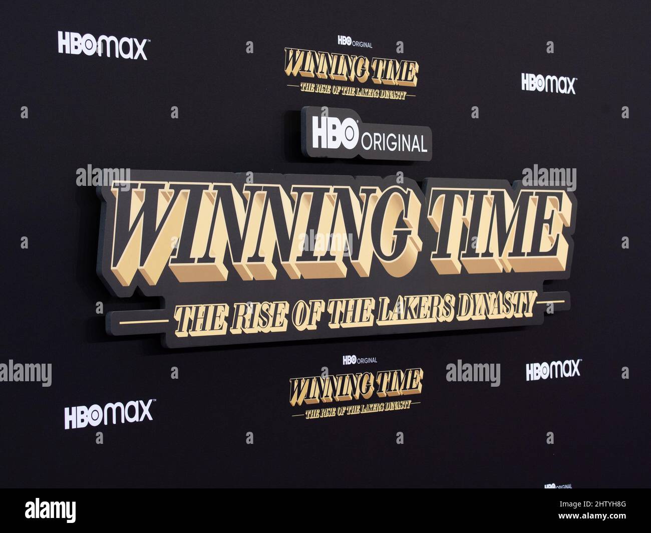 March 2, 2022, Los Angeles, California, USA: Atmosphere at the Premiere Of HBO's ''Winning Time: The Rise Of The Lakers Dynasty' (Credit Image: © Billy Bennight/ZUMA Press Wire) Stock Photo
