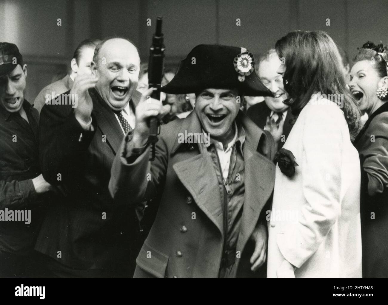 English actor David Suchet in the movie The Lucona Affair, 1993 Stock Photo