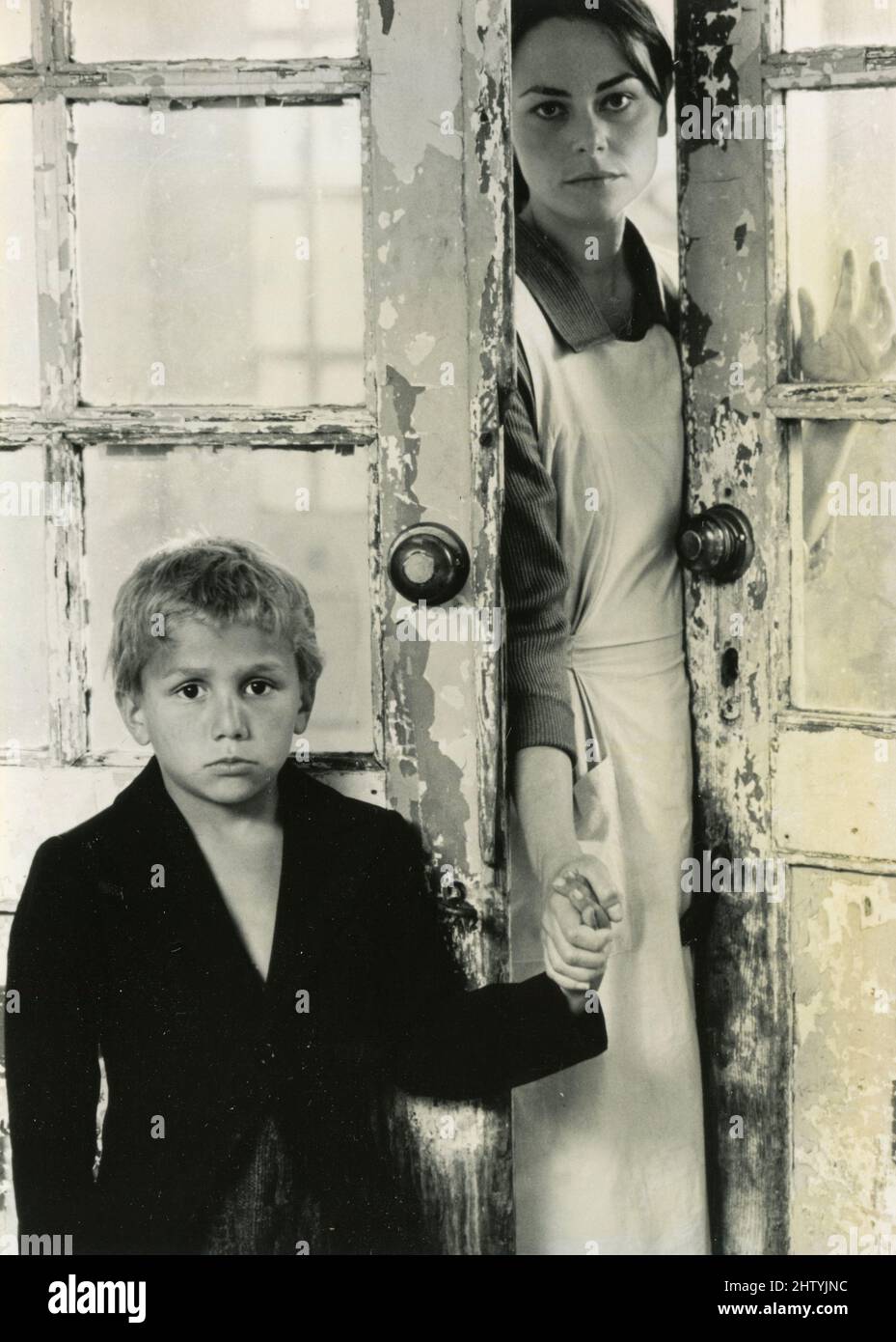 Polish child actor Wojciech Brzezinski and English actress Polly Walker