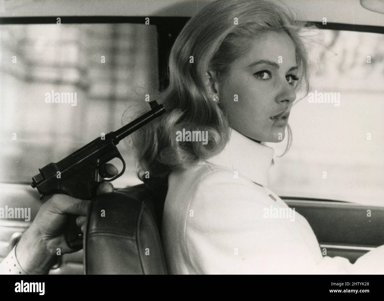 Yugoslav actress Beba Loncar in the movie The Fuller Report, Italy/France 1968 Stock Photo