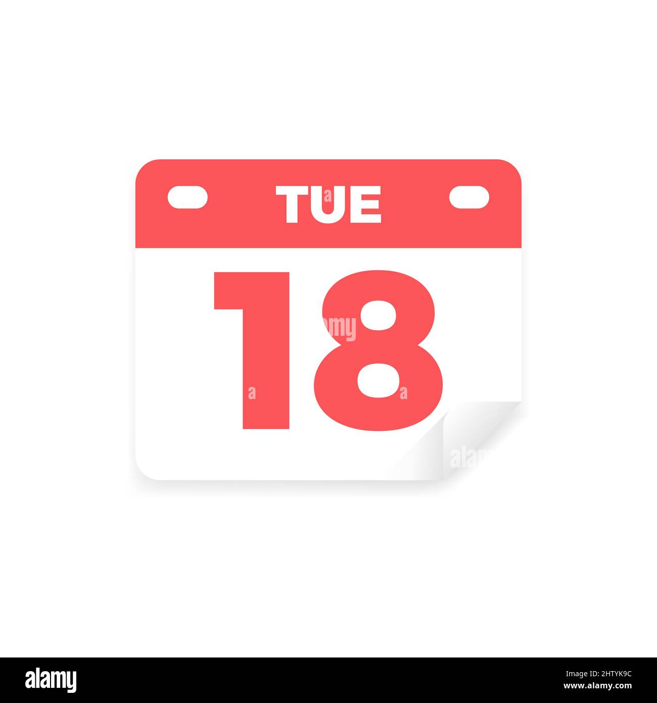 Calendar Color Vector Icon Illustration Stock Vector Image & Art - Alamy