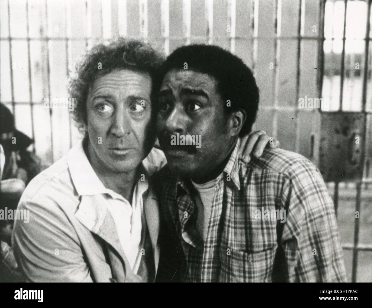 American comedians Gene Wilder and Richard Pryor in the movie Stir Crazy, USA 1980 Stock Photo
