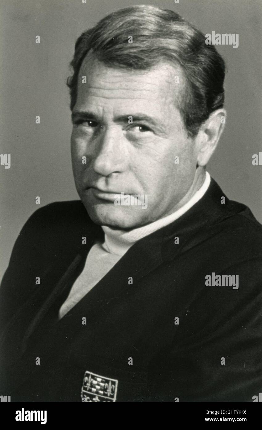 American actor Darren McGavin in the TV movie The Outsider, USA 1967 Stock Photo