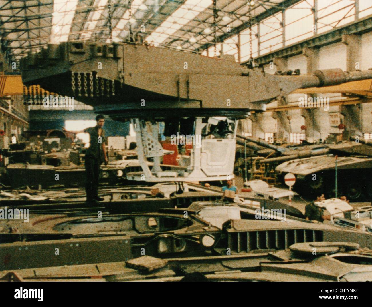 War scene from Israeli Army documentary film Tsahal, France/Germany 1994 Stock Photo