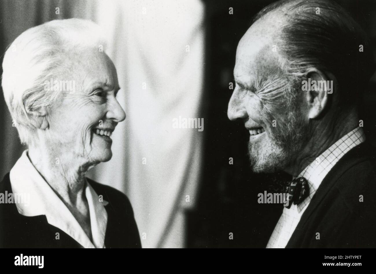 American actress Jessica Tandy and Hume Cronyn in the movie Camilla, USA 1994 Stock Photo