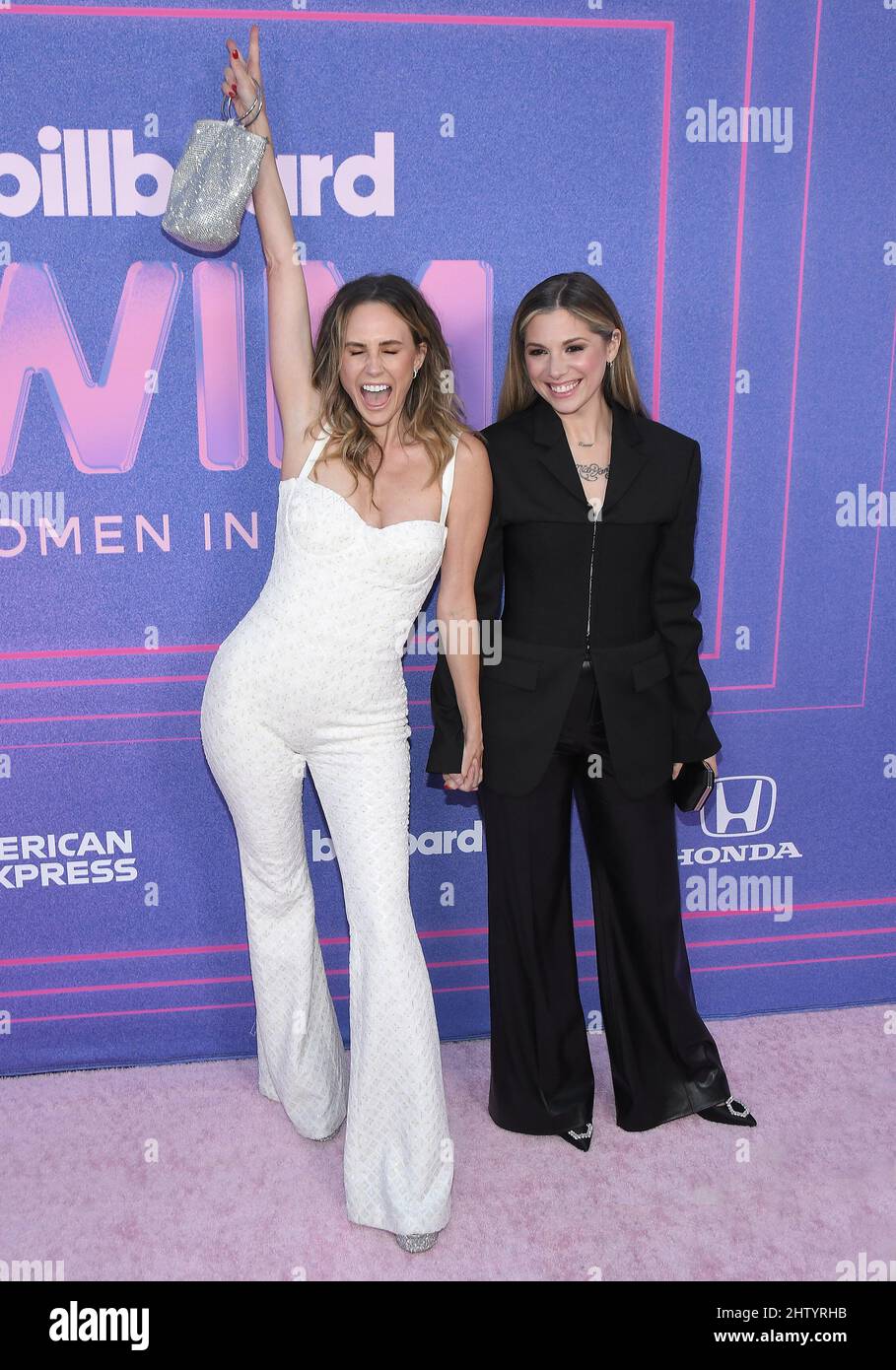 Los Angeles, USA. 02nd Mar, 2022. (L-R) Keltie Knight and Christina Perri  at the 2022 Billboard Women in Music held at the YouTube Theater in  Inglewood, CA on Wednesday, ?March 2, 2022. (