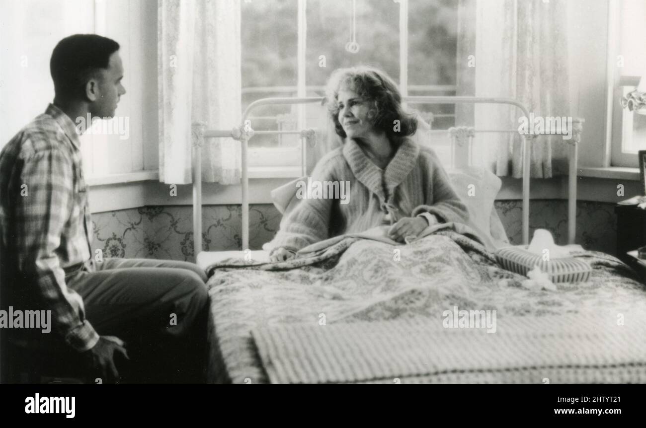 American actor Tom Hanks and Sally Field in the movie Forrest Gump, USA
