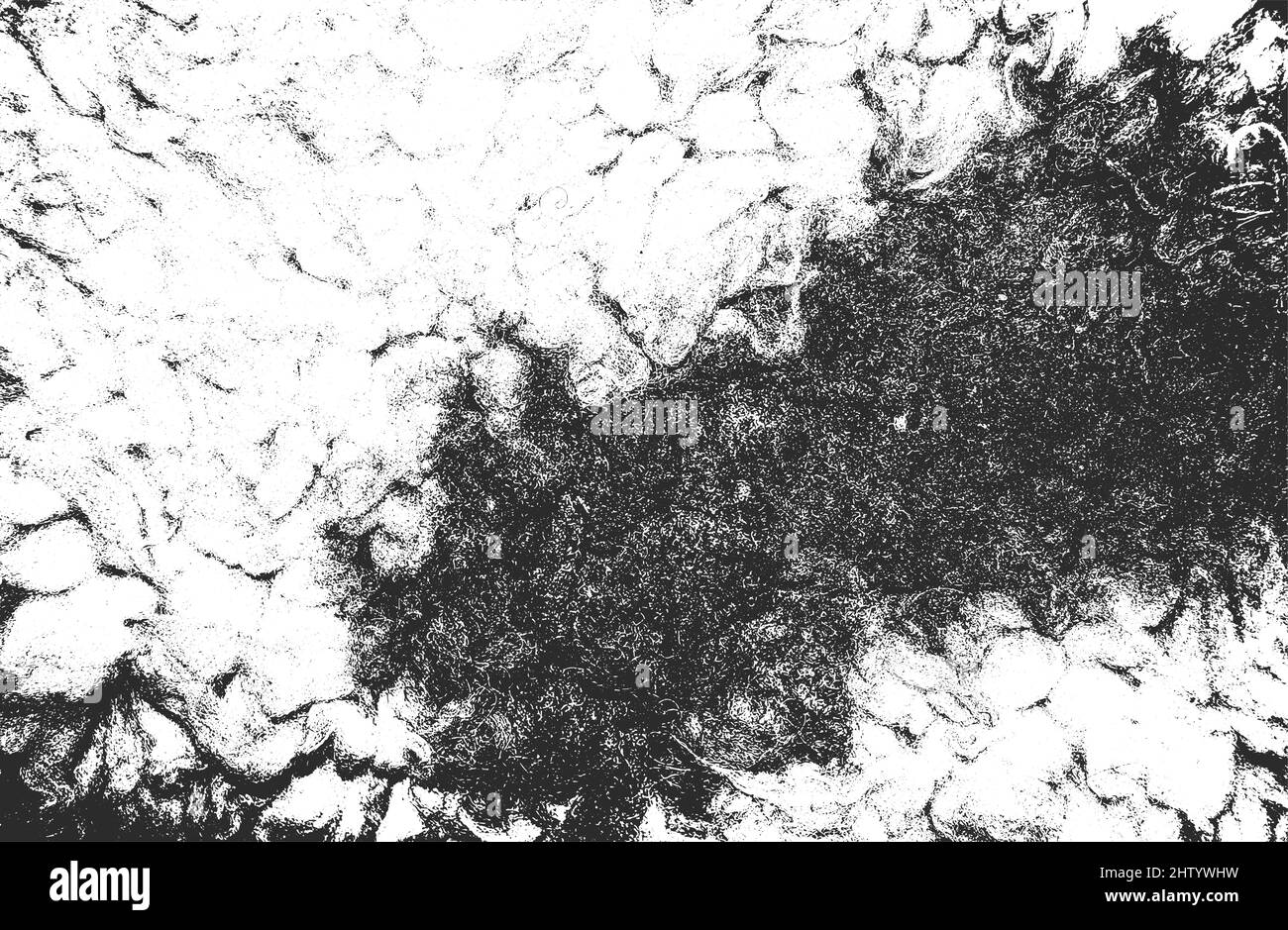 Distressed overlay texture of natural fur, grunge vector background ...