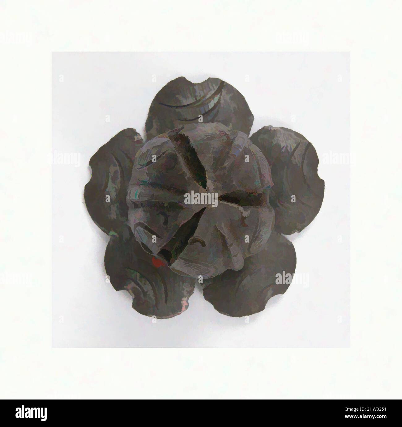 Art inspired by Nail, 16th century, German, Iron, Overall (as if installed): 1 5/16 x 13/16 in. (3.4 x 2.1 cm), Metalwork-Iron, Classic works modernized by Artotop with a splash of modernity. Shapes, color and value, eye-catching visual impact on art. Emotions through freedom of artworks in a contemporary way. A timeless message pursuing a wildly creative new direction. Artists turning to the digital medium and creating the Artotop NFT Stock Photo