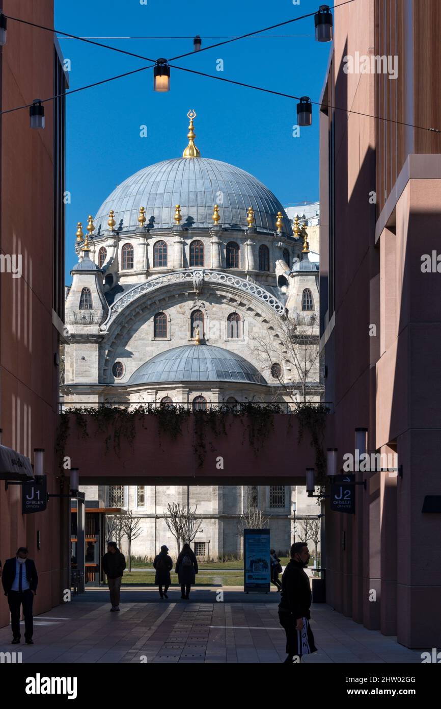 The Mosque Local The nusretiye mosque in istanbul turkey hi-res stock photography and ...