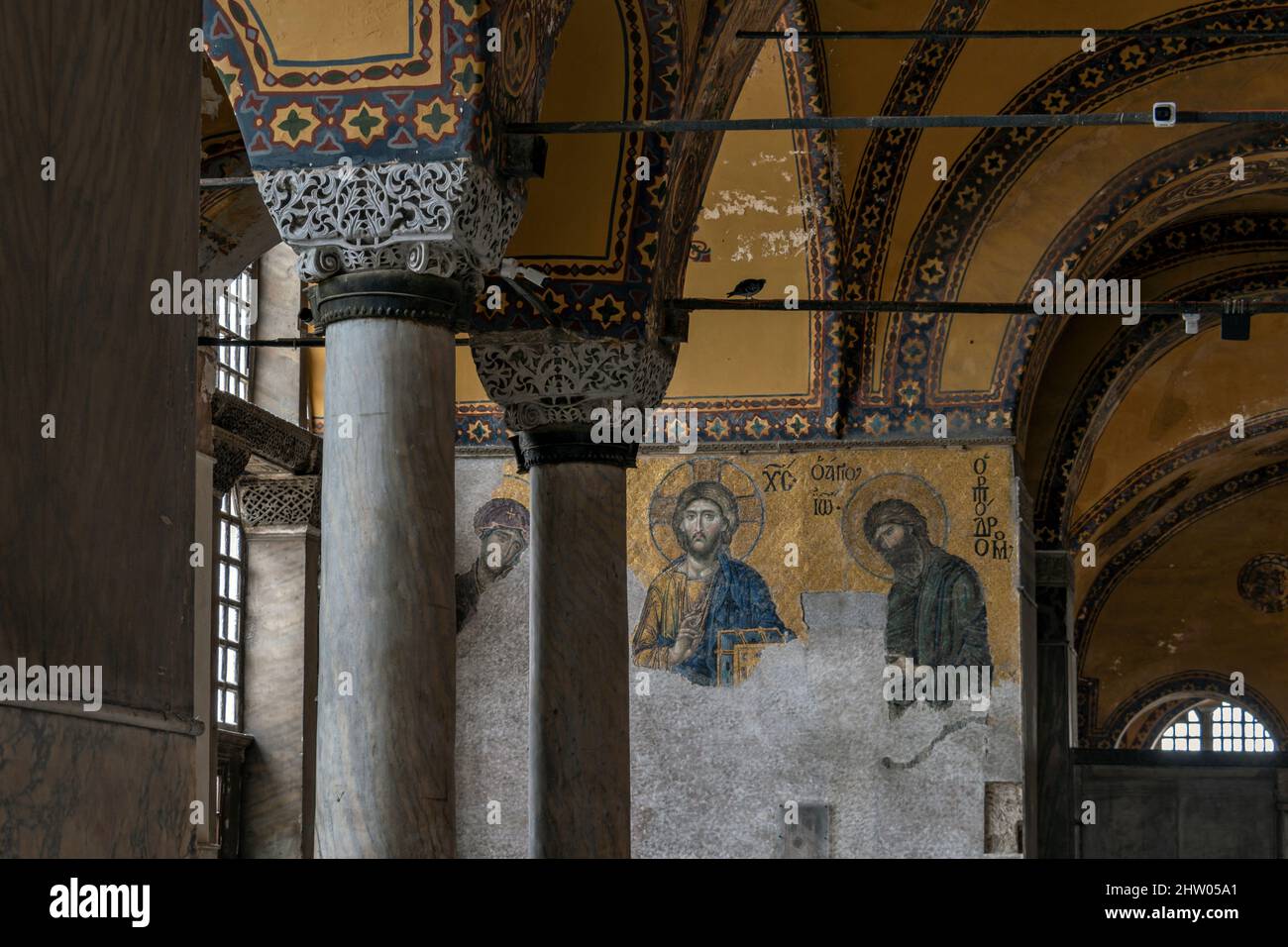 Holy Hagia Sophia Grand Mosque(Ayasofya) in Fatih district of Istanbul ...