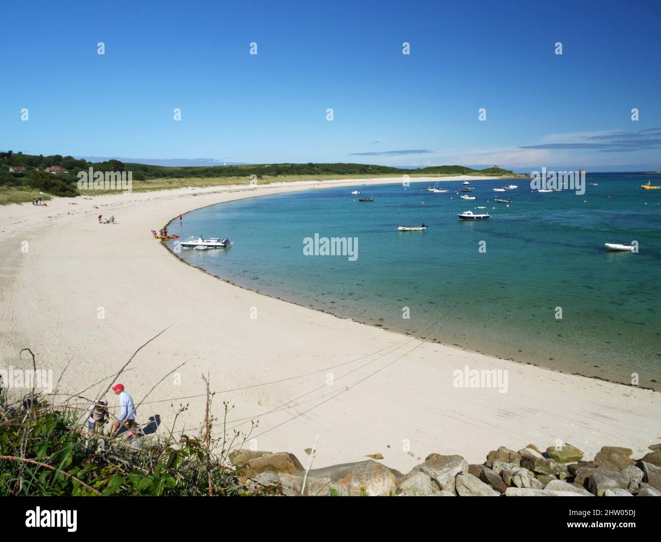 Higher Town Bay, St Martin's, Isles of Scilly Stock Photo Alamy