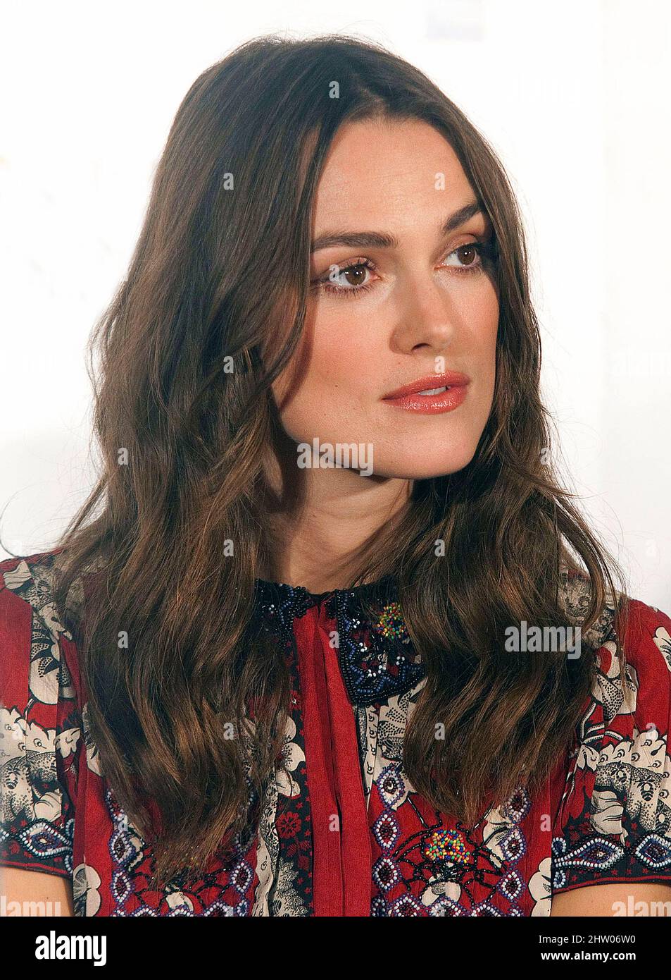 British film and tv actress Keira Knighley Stock Photo