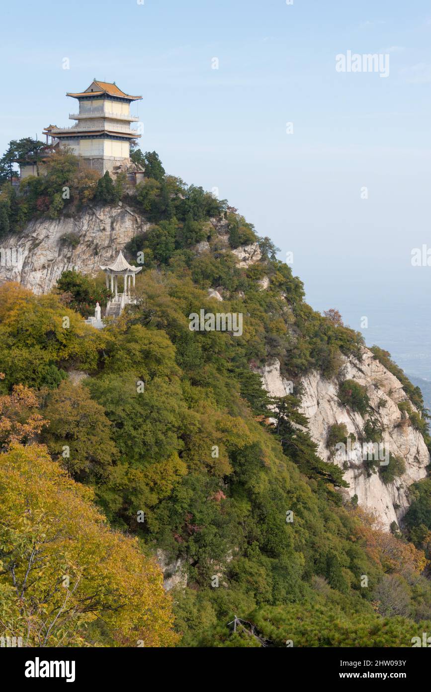 XI'AN, CHINA - South Mount Wutai (Nanwutai). a famous landscape in Xi'an, Shaanxi, China. Stock Photo