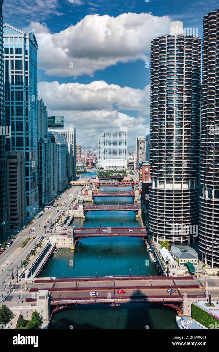 Chicago river hi-res stock photography and images - Alamy