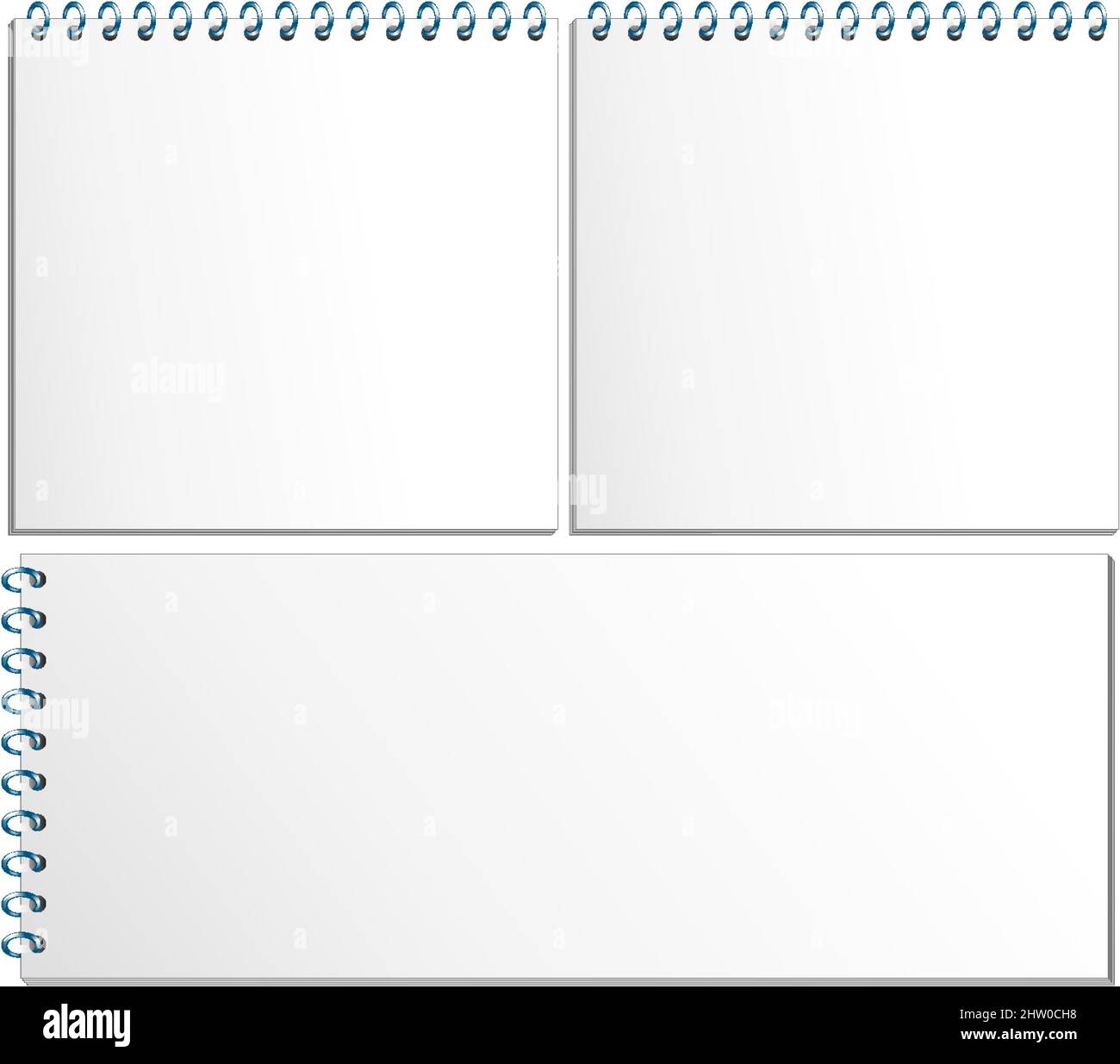 Set of black note page illustration Stock Vector Image & Art - Alamy