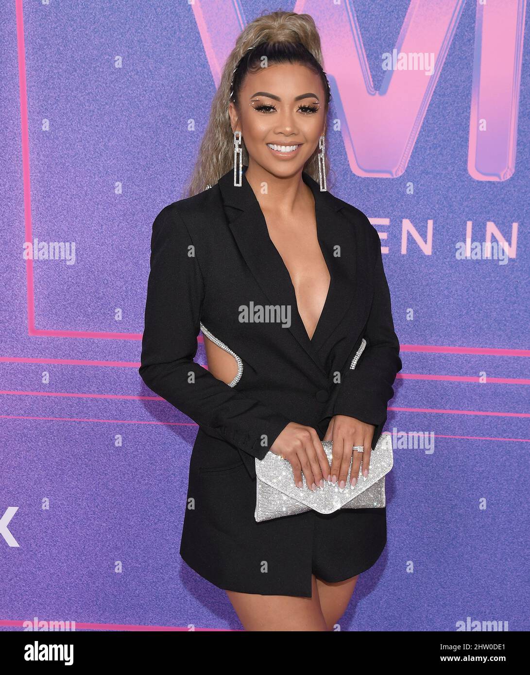 Los Angeles, USA. 02nd Mar, 2022. Liane V Benjamin arrives at the 2022