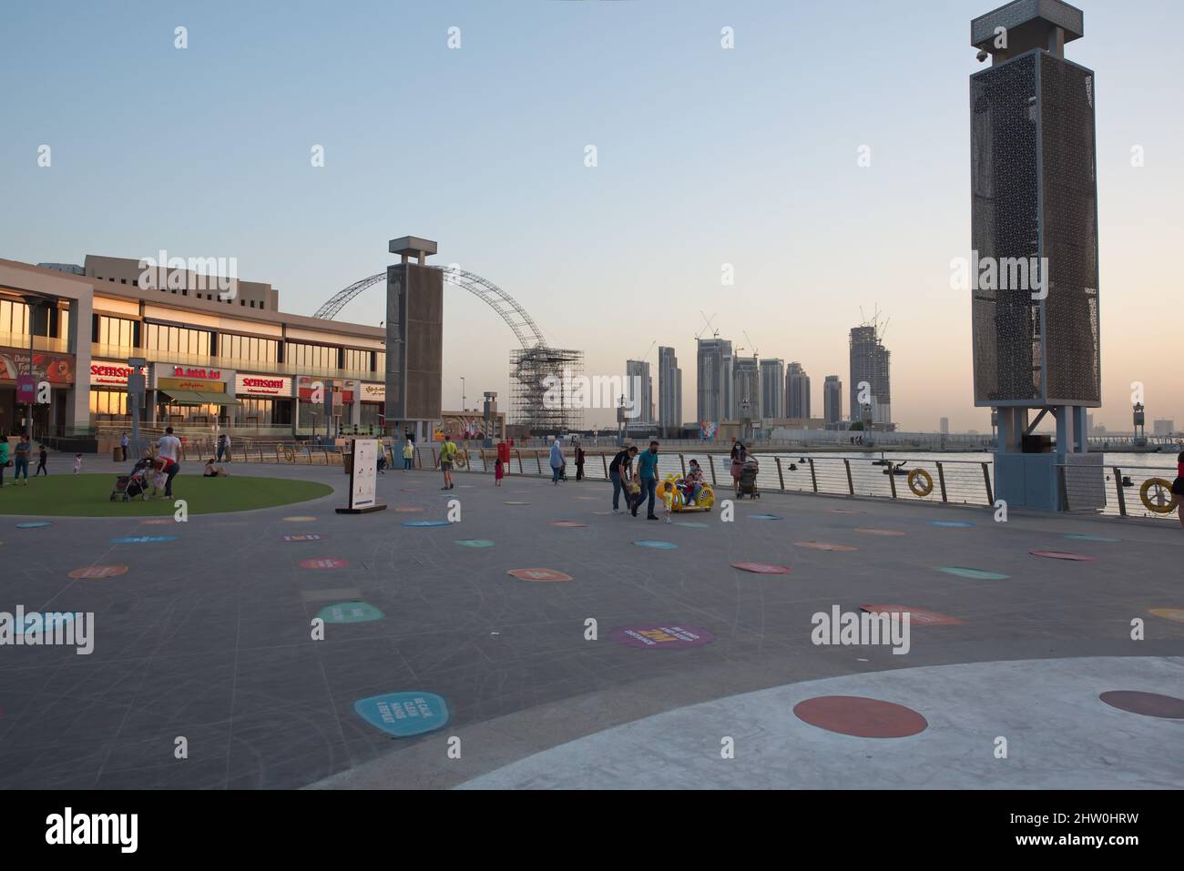 Dubai, United Arab Emirates October 24, 2020 outdoor of Dubai festival