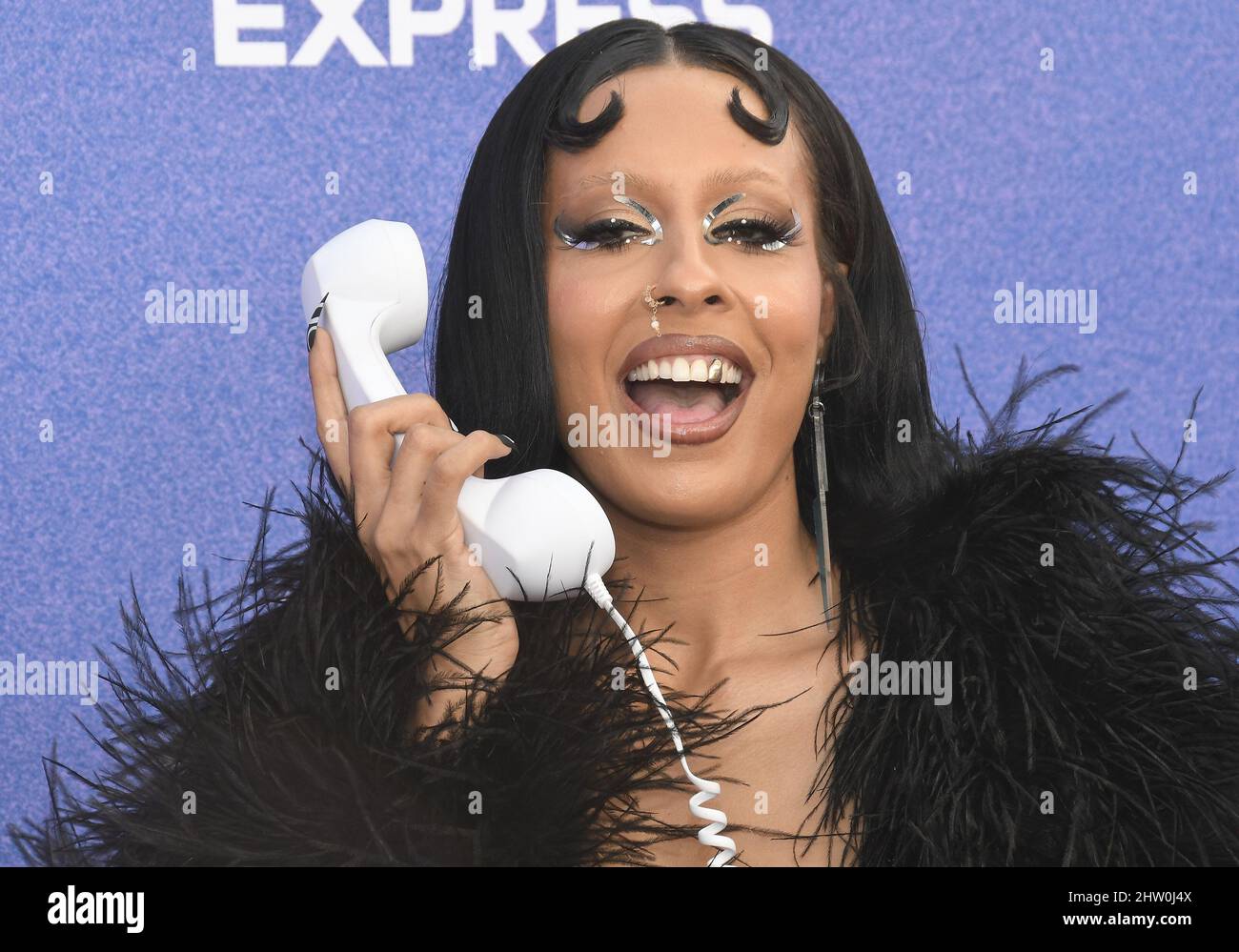 Los Angeles, USA. 02nd Mar, 2022. Laya arrives at the 2022 Billboard