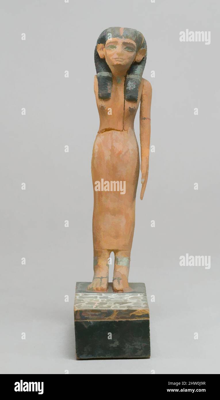 Art inspired by Statuette of Lady Dedetamun, Middle Kingdom, Dynasty 13, ca. 18021640 B.C