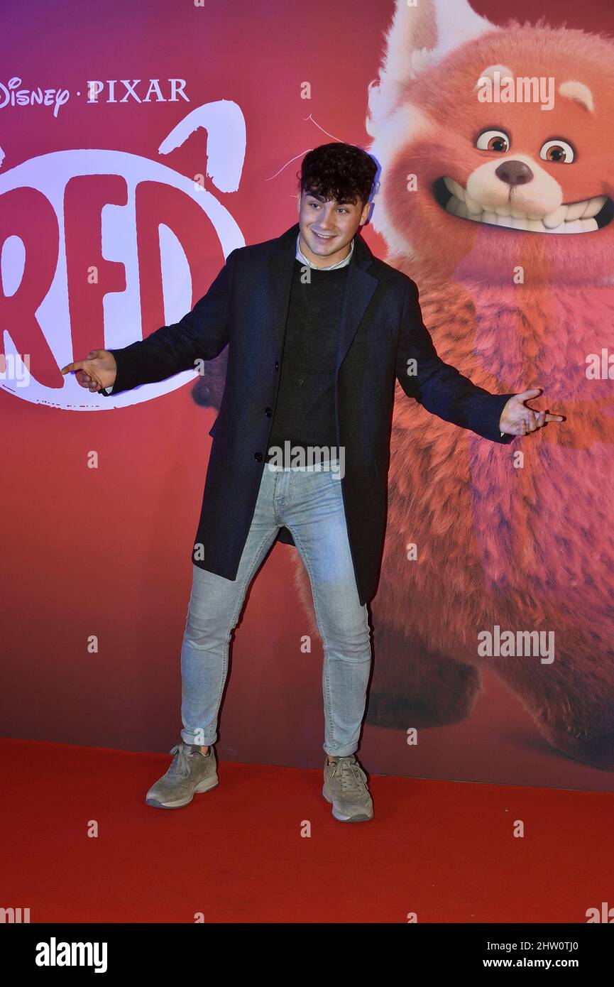 Marco Meschini attends at the red carpet of Disney movie Red at The Space Cinema Moderno in Rome, (Italy).February 25th, 2022 (Photo by Rocco Spaziani/Mondadori Portfolio/Sipa USA Stock Photo - Alamy Marco Meschini attends at the red carpet of Disney movie Red at The Space Cinema Moderno in Rome, (Italy).February 25th, 2022 (Photo by Rocco Spaziani/Mondadori Portfolio/Sipa USA Stock Photo - Alamy