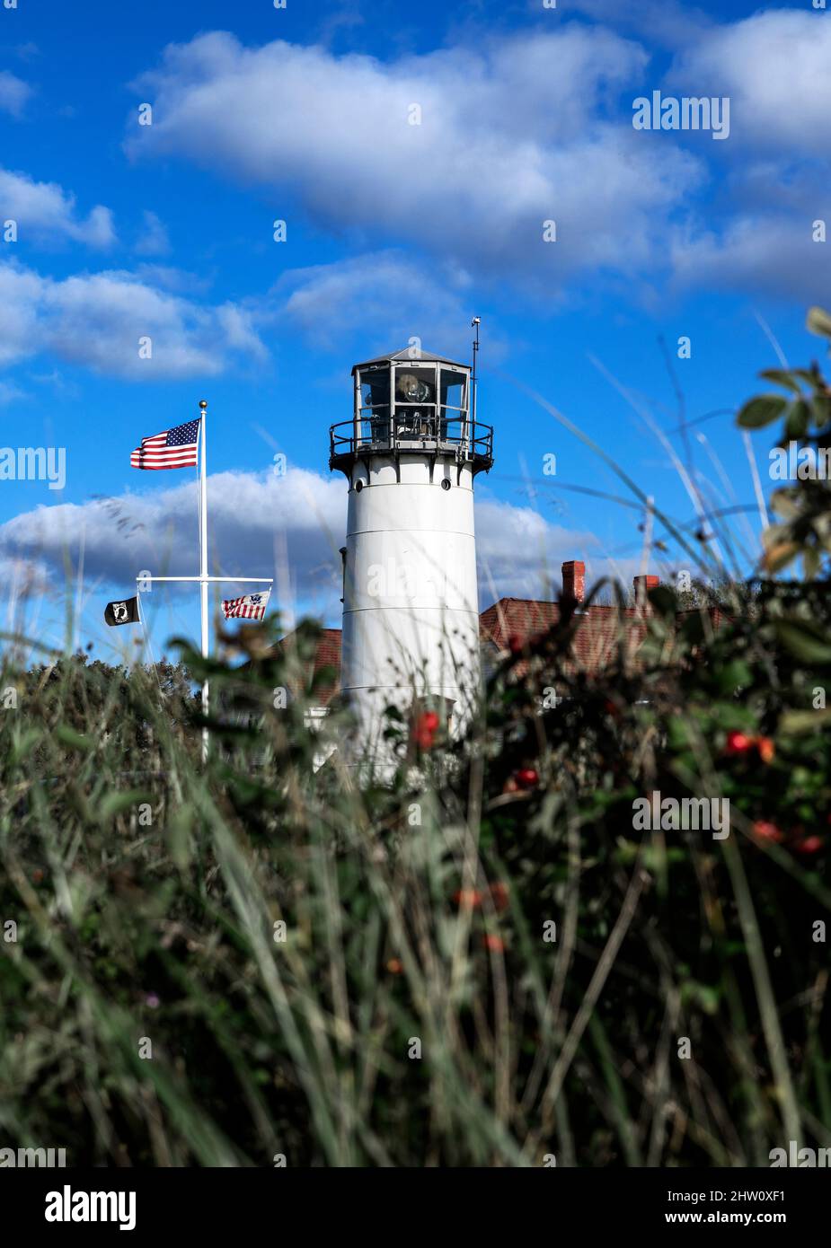 Chatam Lighthouse, Cape Cod, Massachusetts, USA. Stock Photo