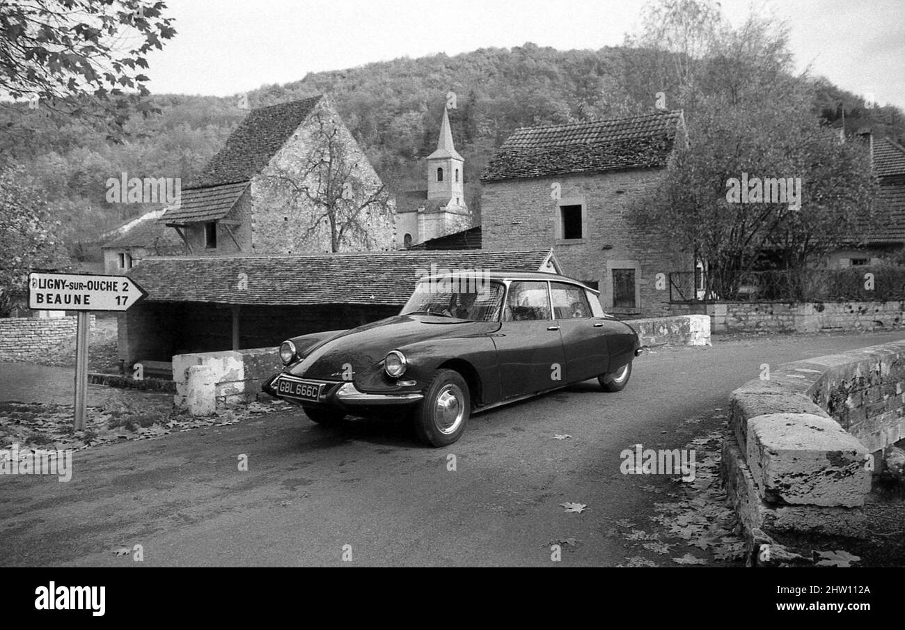 1964 Citroen DS19 in France Stock Photo