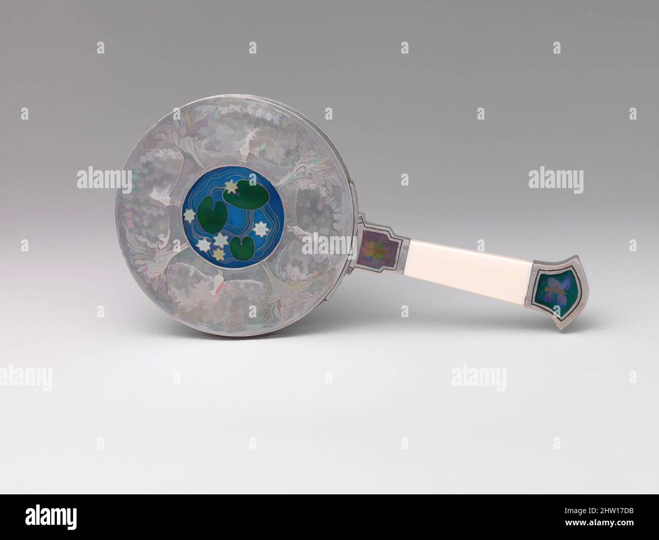 Art inspired by Hand mirror, ca. 1908, Made in Chicago, Illinois