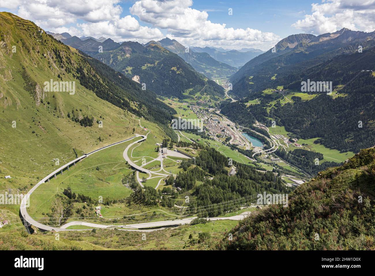 Tremola road val tremola hi-res stock photography and images - …