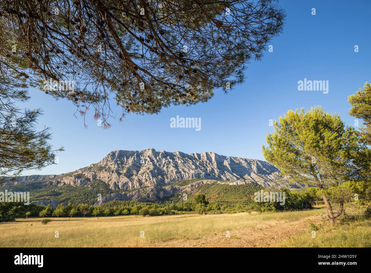 France, Bouches Du Rh?ne, Pays D'Aix, Grand Site Sainte-Victoire ...