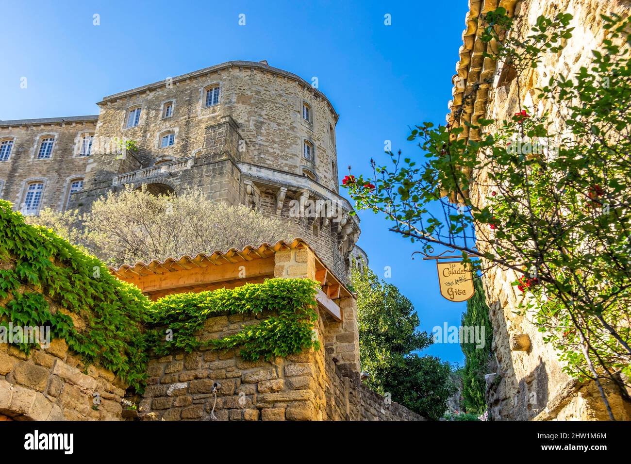 France, Drome, Suze la Rousse, Wine University, Universite du Vin Stock