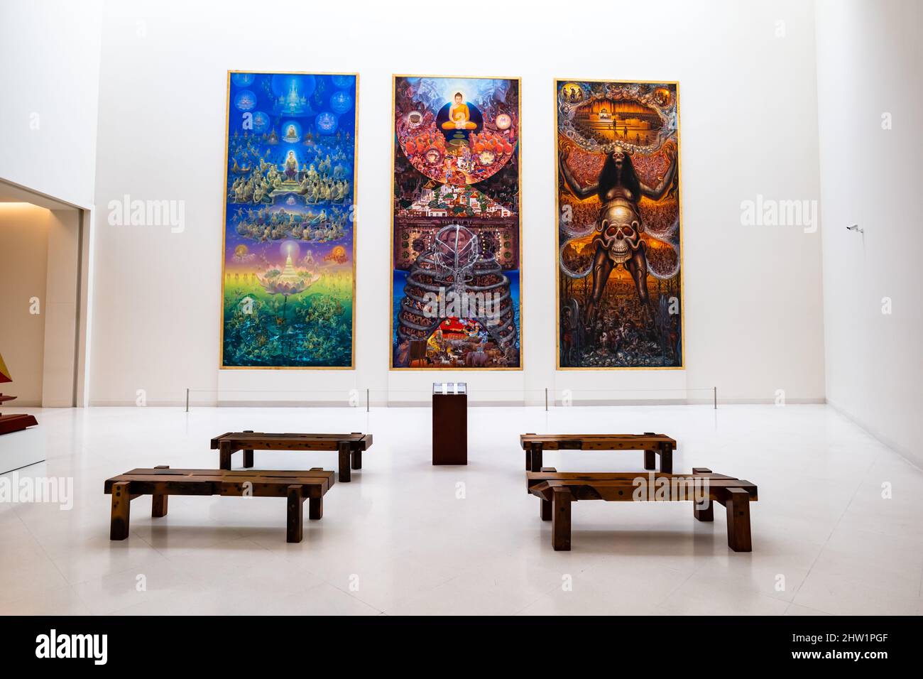 Bangkok, Thailand December 2021 Museum of Contemporary Art (MOCA