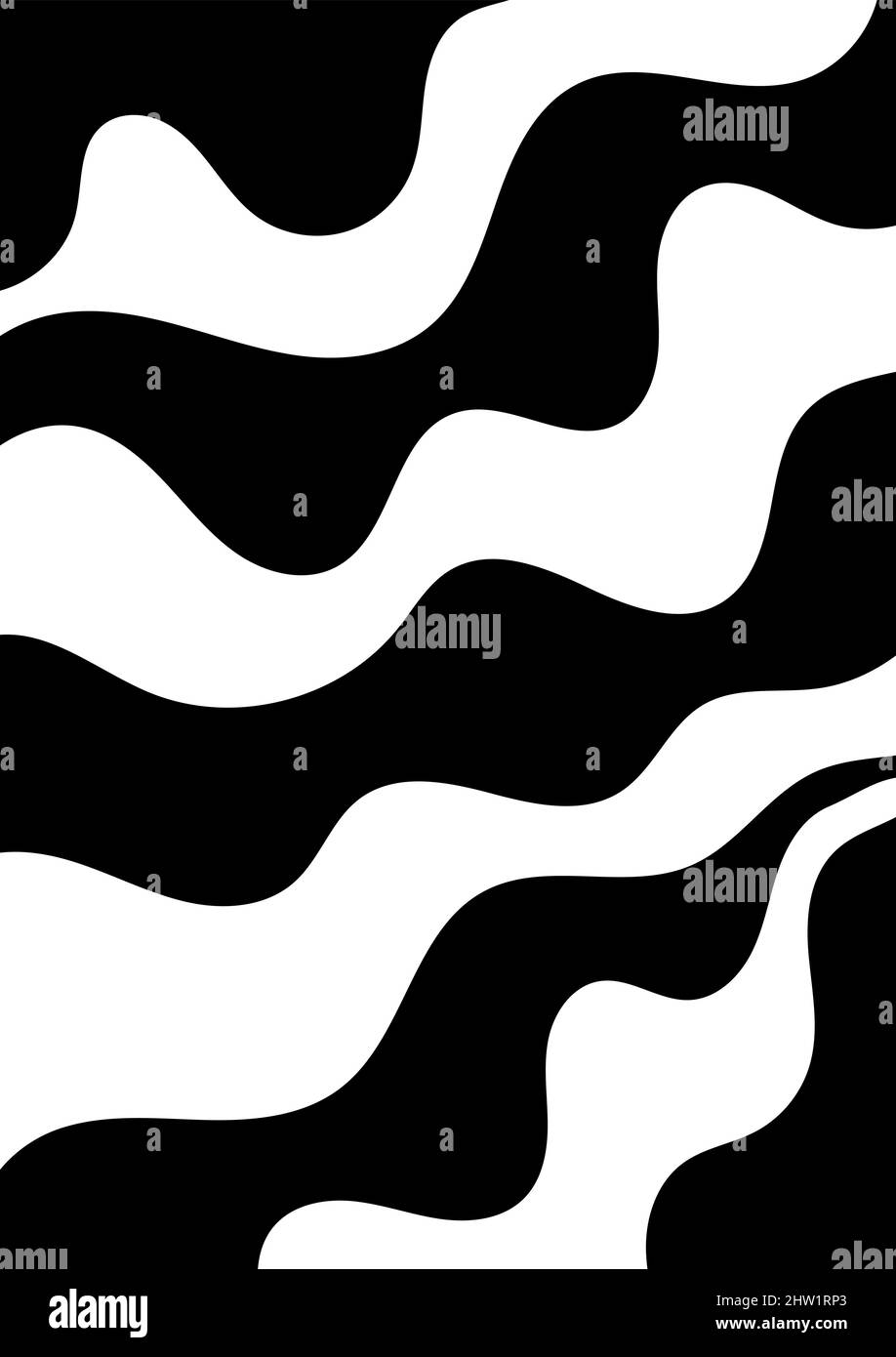 abstract background art pattern black and white, vector illustration ...