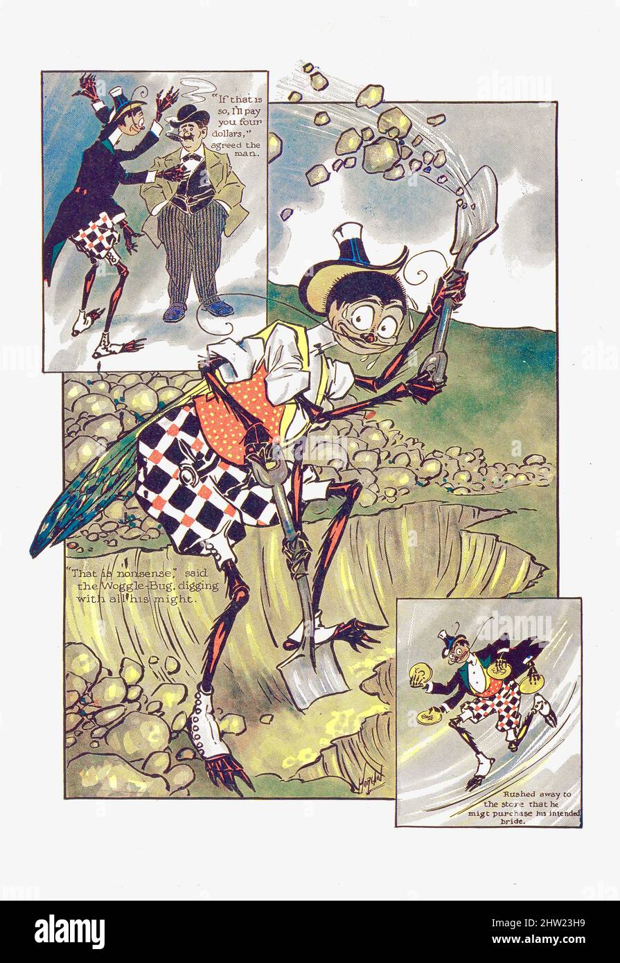 Ike Morgan illustrations for L Frank Baum's children's stories The ...