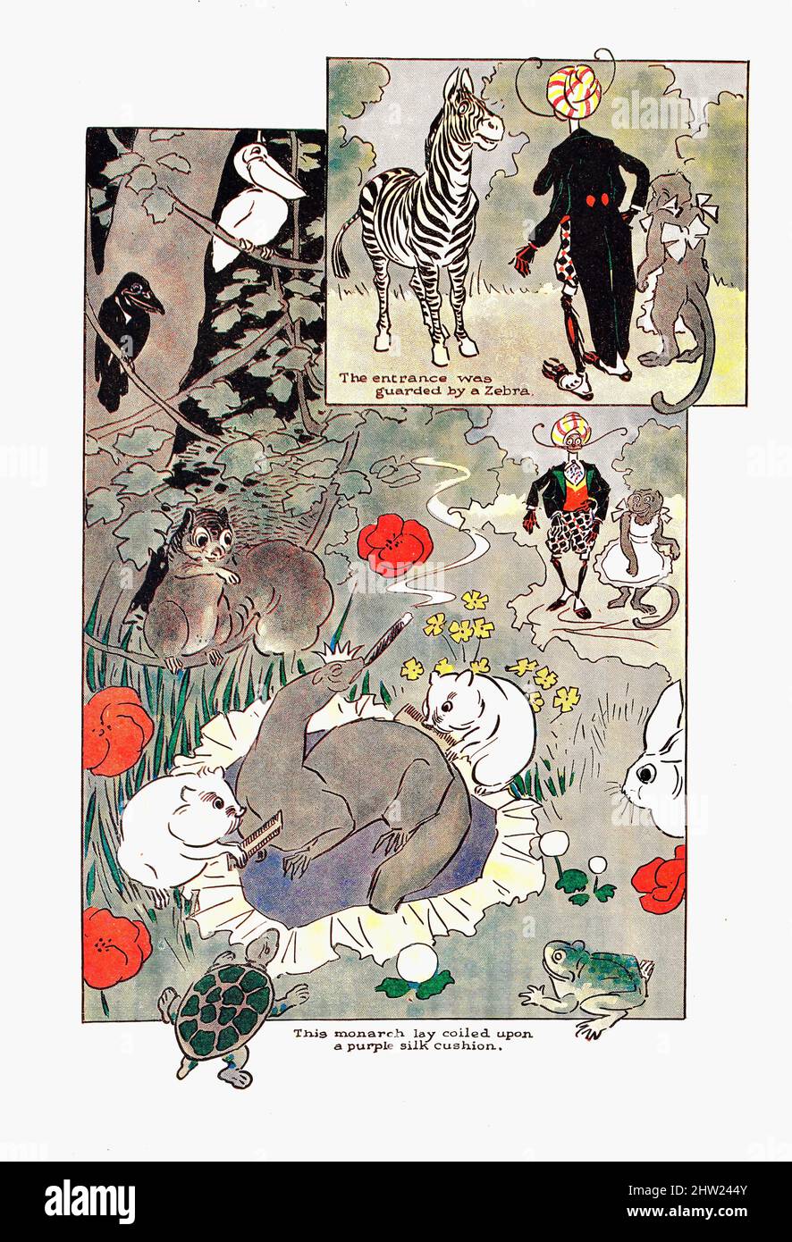 Ike Morgan illustrations for L Frank Baum's children's stories The ...